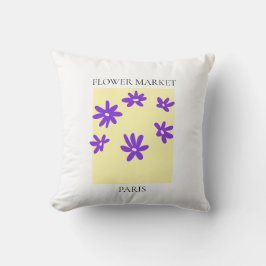 Flower Market - Paris Kissen