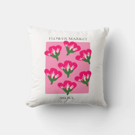 Flower Market - Seoul Kissen