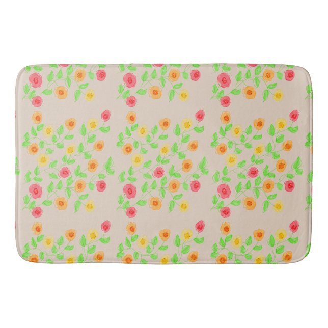 Flower Mat Badematte (Vorderseite)