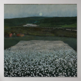 Flower Meadow in the North - Fine Art Print Poster
