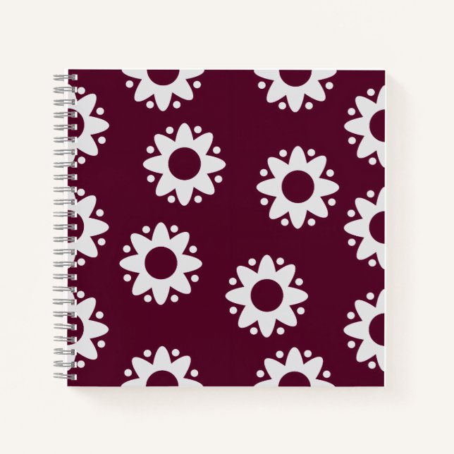 Flower notebook notizbuch (Vorderseite)