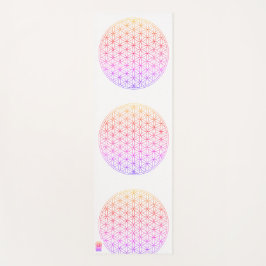 Flower of Life / Sacred Geometry Yoga Mat Yogamatte