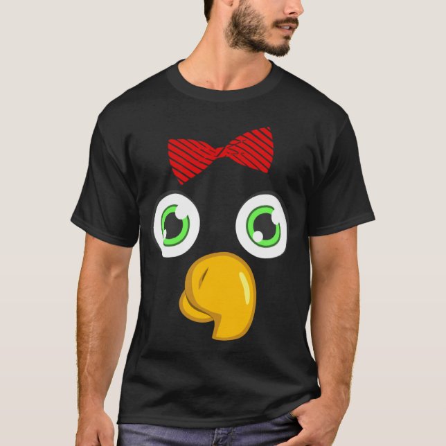 Flower Parrot Animal Halloween Costume T-Shirt (Vorderseite)