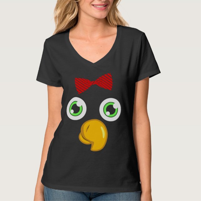 Flower Parrot Animal Halloween Costume T-Shirt (Vorderseite)