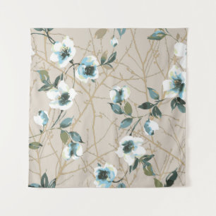 flower pattern design textile illustrationart,patt wandteppich
