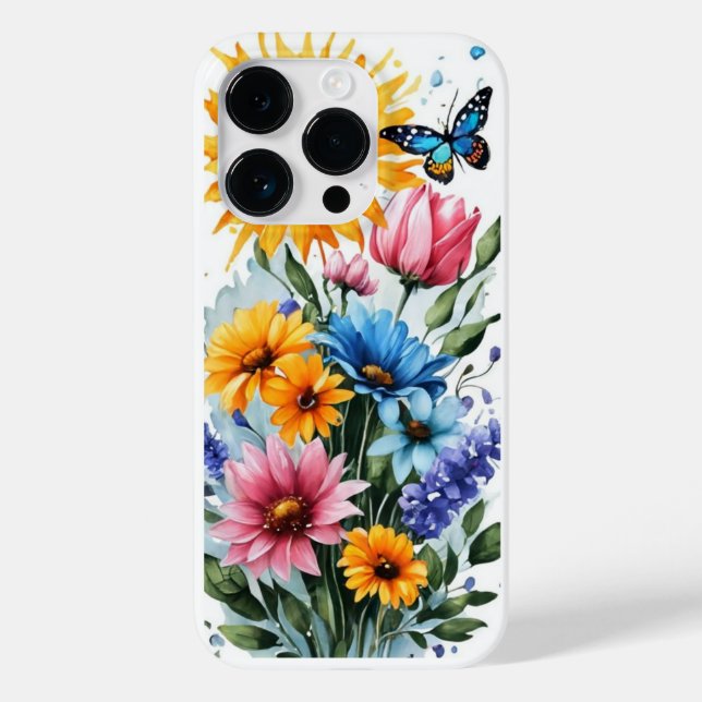 Flower Phone Case (Rückseite)