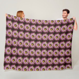 flower picture blanket fleecedecke