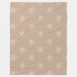 flower pillow fleecedecke