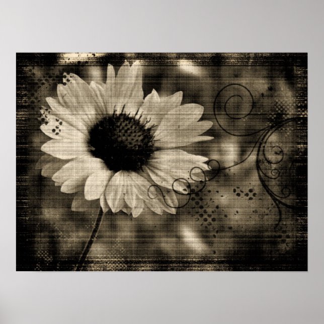flower poster (Vorne)