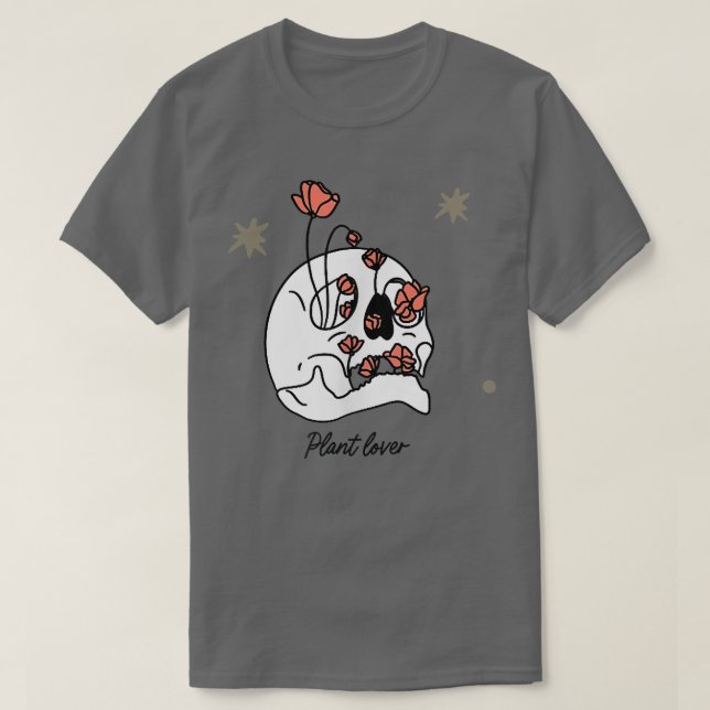Flower  pot design for plant lover  T-Shirt (Design vorne)