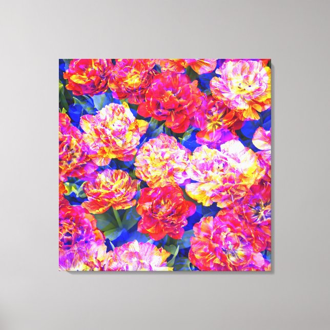 Flower Power - Blumenpracht 1 (Artikel 1801) Leinwanddruck (Vorderseite)