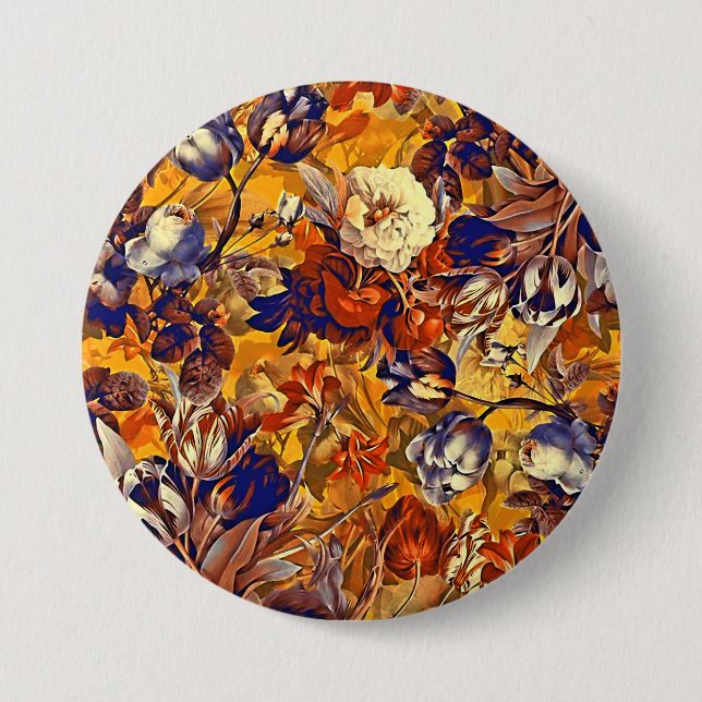 Flower power button (Vorderseite)