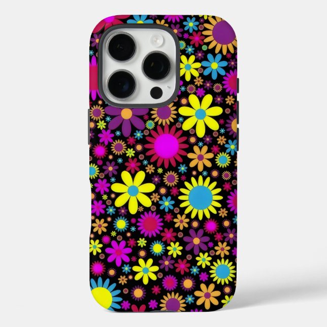 Flower Power Case-Mate iPhone Hülle (Rückseite)