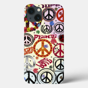 Flower Power Frieden & Liebe Hippie Case-Mate iPhone Hülle