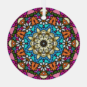 Flower Power Groovy Garten Ornament Aus Glas