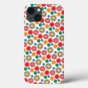 Flower Power in Reihen 002 Case-Mate iPhone Hülle
