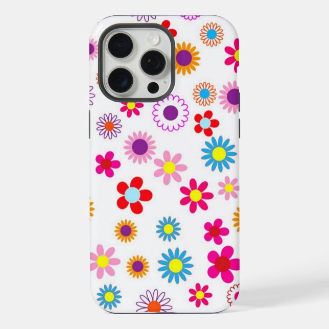 Flower Power  iPhone Hülle (Rückseite)