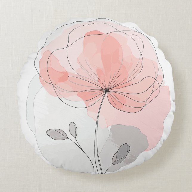 Flower Power Kissen (Vorderseite)