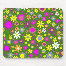 Flower Power Mauspad