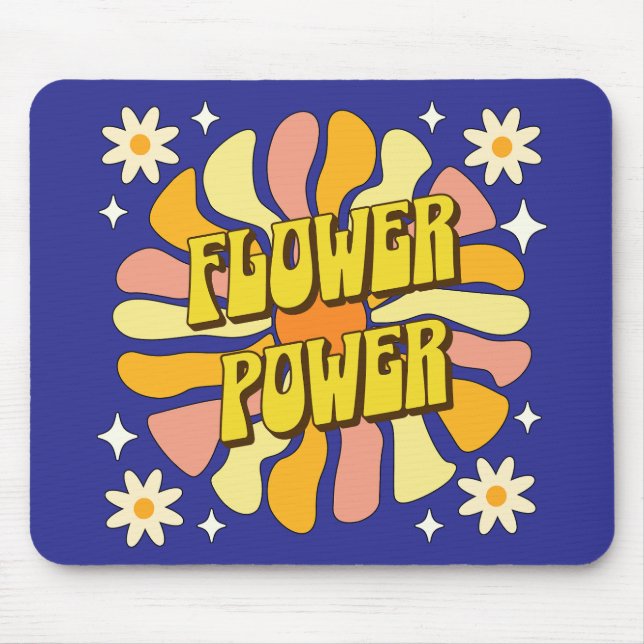 Flower Power Mousepad (Vorne)