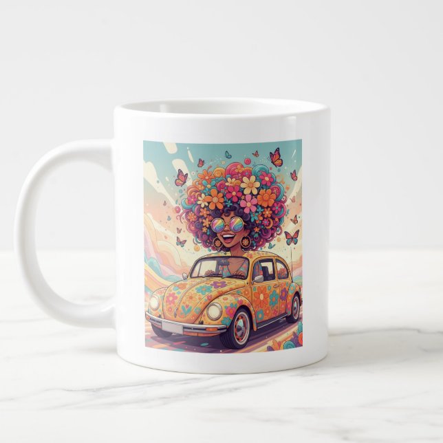 Flower Power Ride Tasse (Links)