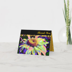 Flower Power Thank You Cards Dankeskarte