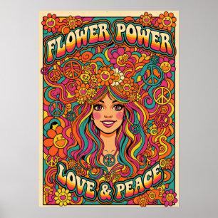 Flower Power V03 Poster
