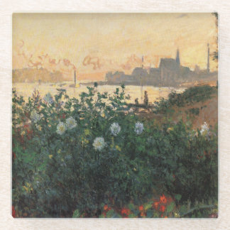 Flower Riverbank, Argenteuil - Claude Monet Glasuntersetzer