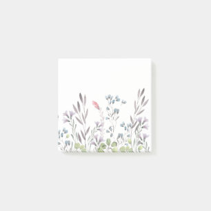 flower sticky-note pad post-it notes klebezettel