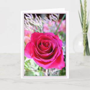 Flower Sympathy Card Karte