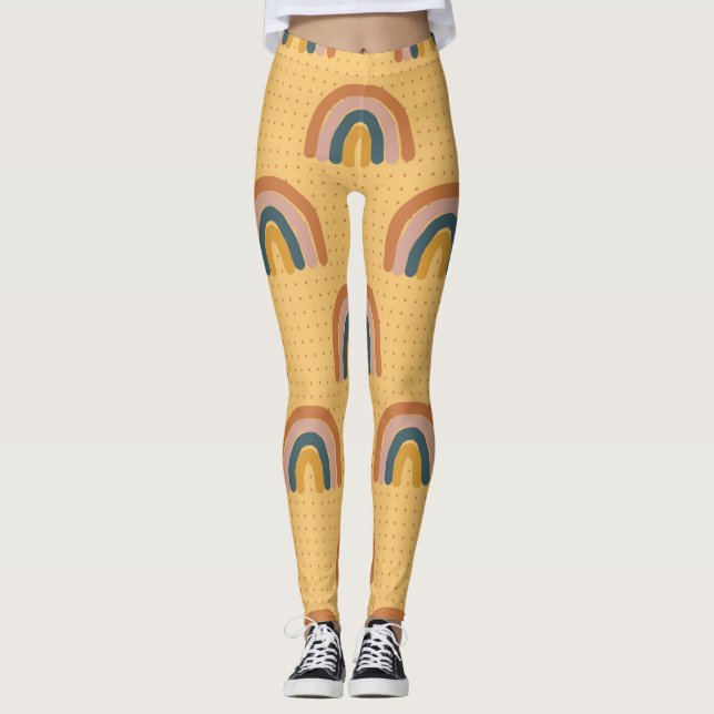 Flower Tattoos Leggings (Vorderseite)