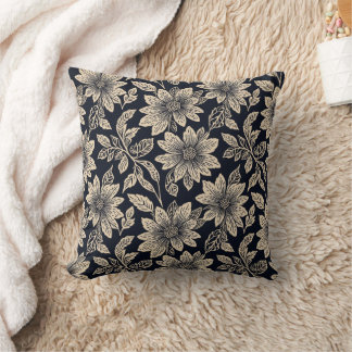 Flower Throw Pillow Kissen