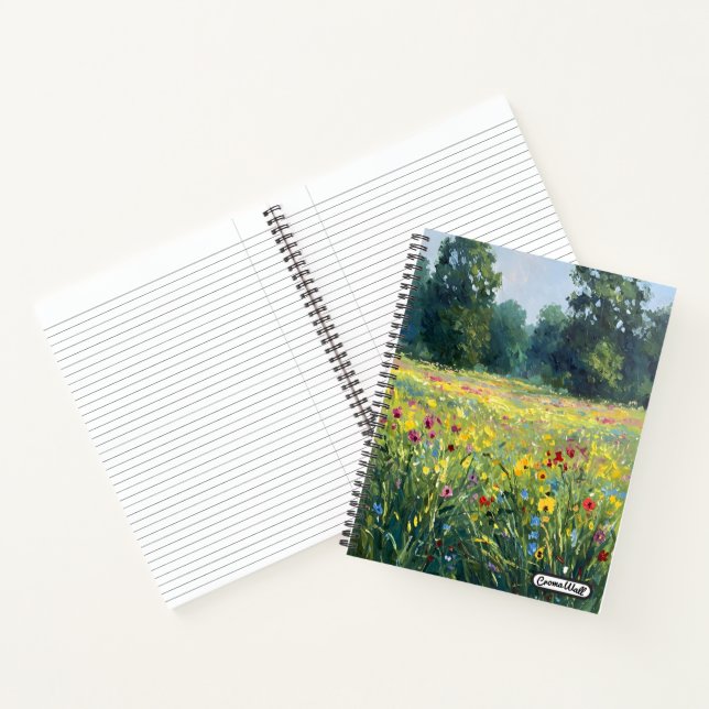 Flowered field notizbuch (Innenseite)