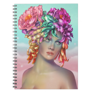 FlowerGirl Notizbuch Notizblock