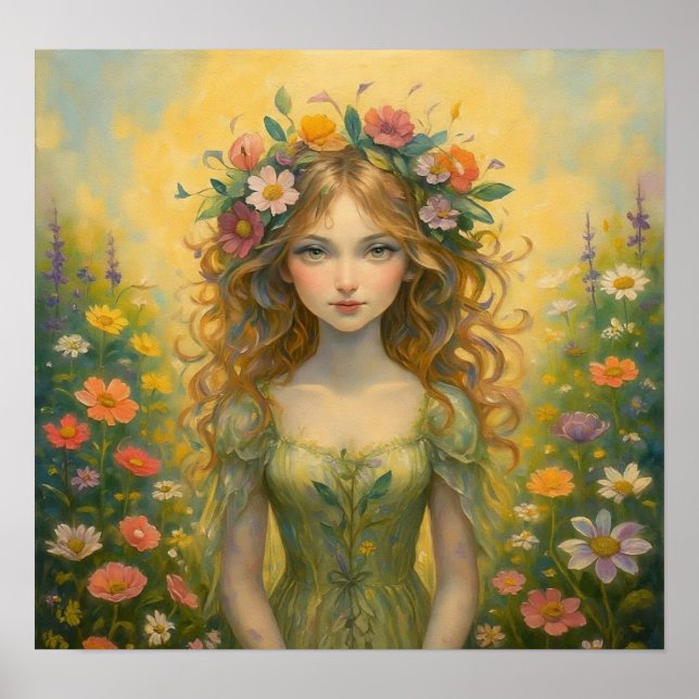 FlowerHexe Poster (Vorne)