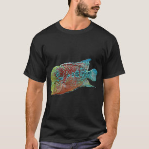 Flowerhorn-Buntbarsch Süßwasseraquarienfisch T-Shirt