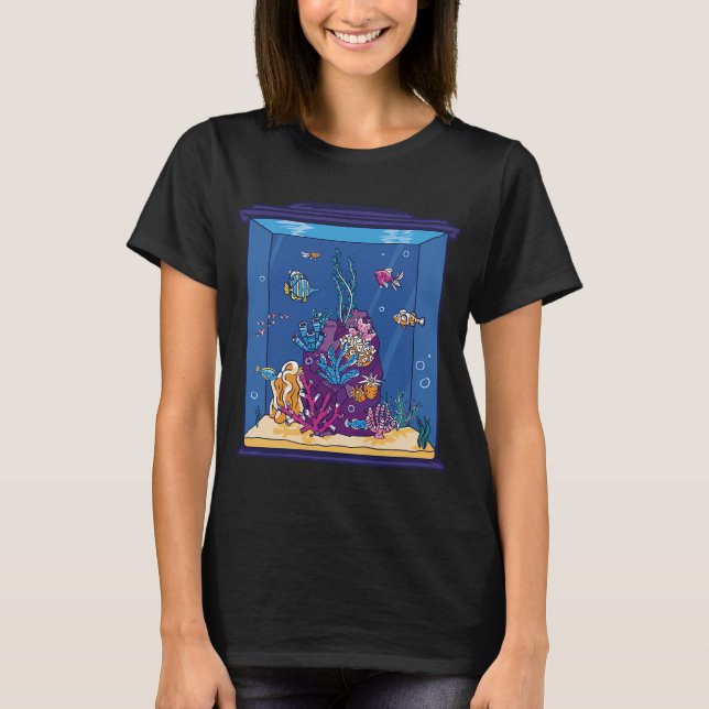 Flowerhorn-Fisch T-Shirt (Vorderseite)
