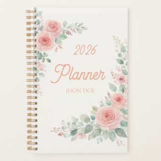 Flowerly Foliage Planner 2026 Planer