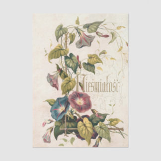 Flowers and Poems Pl. 10 by Maksymilian Fajans Seidenpapier