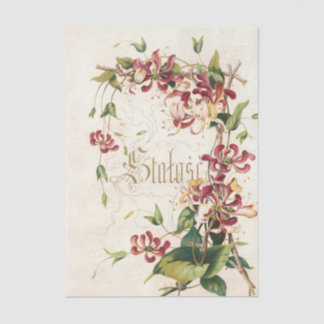 Flowers and Poems Pl. 8 by Maksymilian Fajans  Seidenpapier