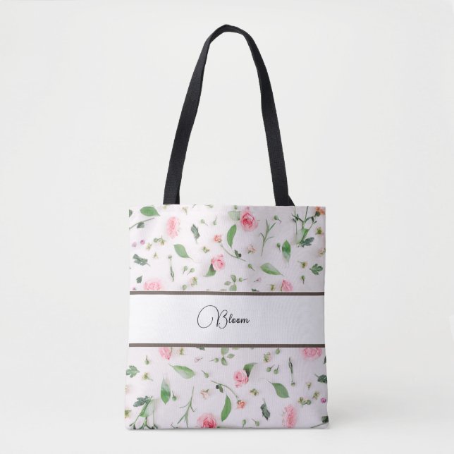 Flowers Bloom Tote Bag (Vorderseite)