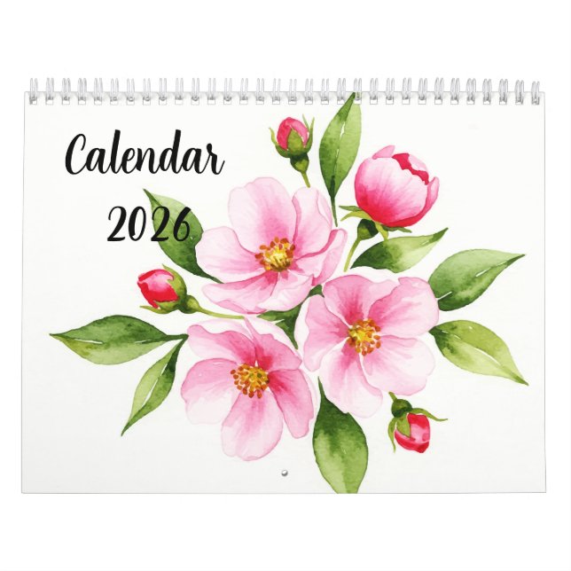 Flowers Calendar Kalender (Titelbild)