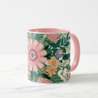 Flowers Coffee Mug Tasse