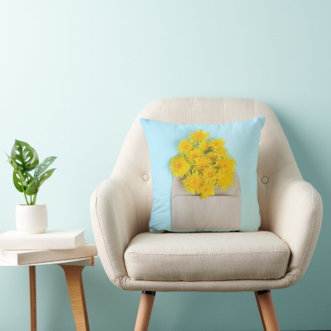 Flowers | Dandelions in Envelope Kissen (Stuhl )