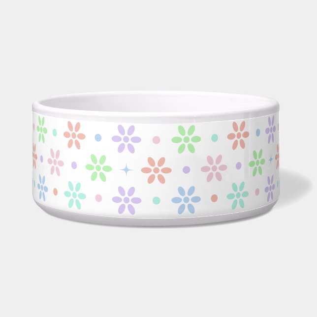 Flowers, Dots & Sparkles Napf (Vorderseite)