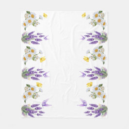 Flowers Fleecedecke