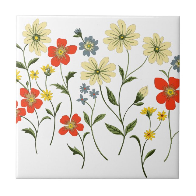 flowers fliese (Vorderseite)
