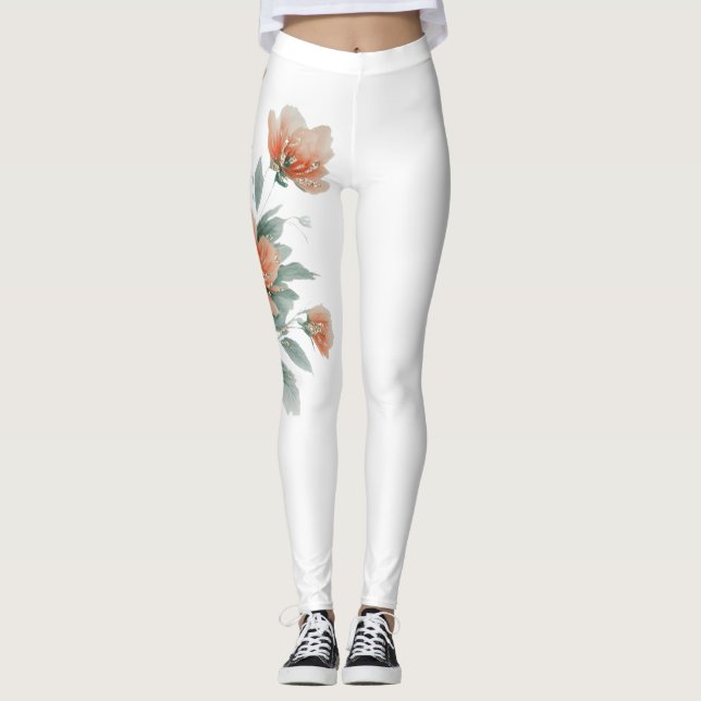 Flowers Leggings (Vorderseite)