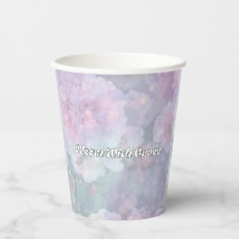 Flowers Magic Paper Cups Pappbecher