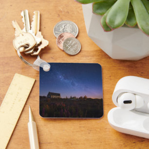 Flowers   Milky Way New Zealand Schlüsselanhänger